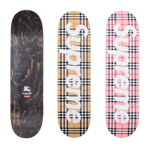 burberry supreme where to buy|supreme burberry skateboard.